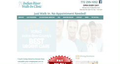 Desktop Screenshot of indianriverwalkinclinic.com